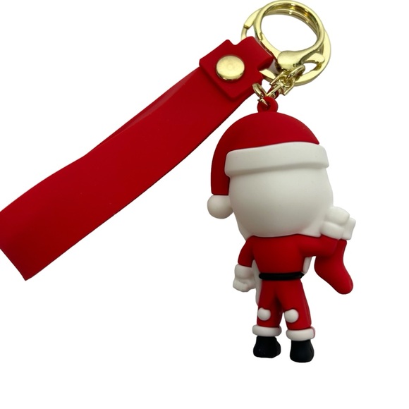 Disneys Nightmare Before Christmas Jack Skellington Rubber Keychain unisex NEW - Picture 4 of 11